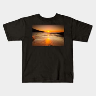 Limeslade Bay, Gower, Wales Kids T-Shirt